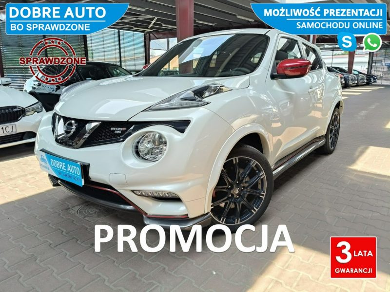 Nissan Juke 1.6 214KM Nismo RS 4x4 Automat, Navigacja, Kamera, Hands Free I (2010-2019)