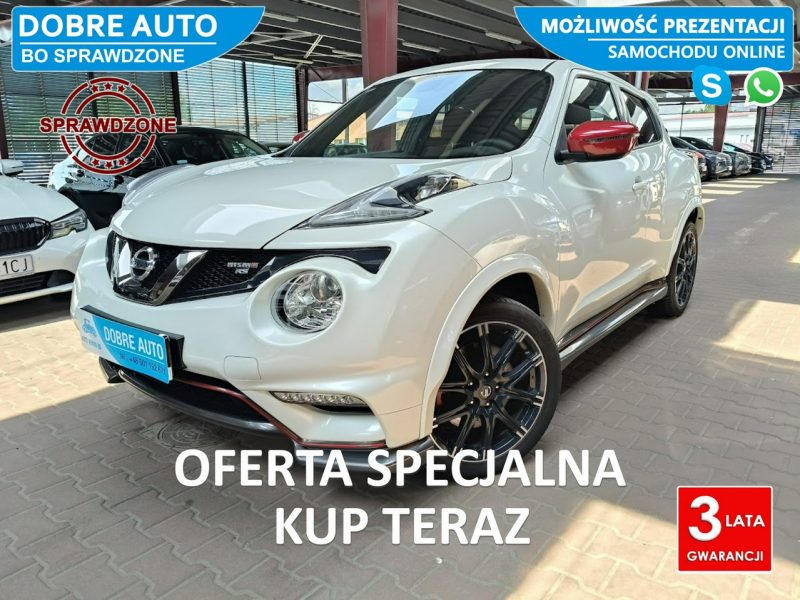 Nissan Juke 1.6 214KM Nismo RS 4x4 Automat, Navigacja, Kamera, Hands Free I (2010-2019)