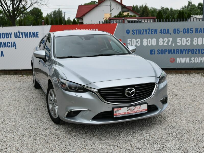Mazda 6 2.0 165KM Automat 2016r. Xenon LED Navi Kamera EUROPA III (2012-)