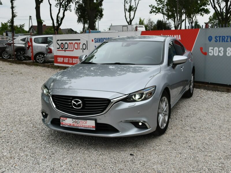 Mazda 6 2.0 165KM Automat 2016r. Xenon LED Navi Kamera EUROPA III (2012-)