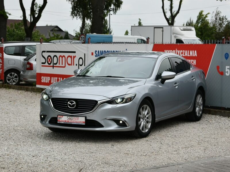 Mazda 6 2.0 165KM Automat 2016r. Xenon LED Navi Kamera EUROPA III (2012-)