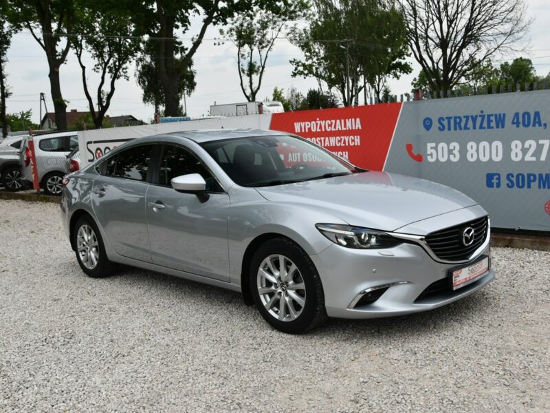 Mazda 6 2.0 165KM Automat 2016r. Xenon LED Navi Kamera EUROPA III (2012-)