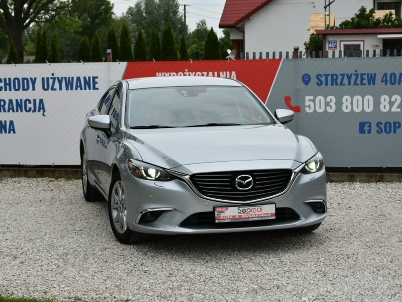 Mazda 6 2.0 165KM Automat 2016r. Xenon LED Navi Kamera EUROPA III (2012-)