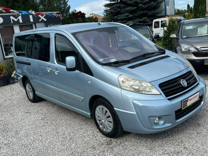 Fiat Scudo -SPRZEDANY- LONG!! 2,0HDI 136KM ,2xdrzwi,Panorama,!8Os GWARANCJA II (2007-)