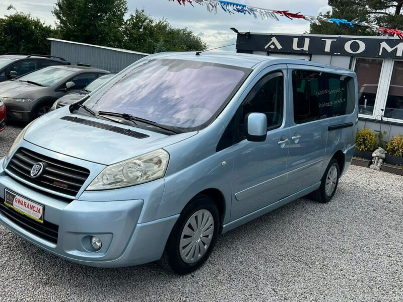 Fiat Scudo -SPRZEDANY- LONG!! 2,0HDI 136KM ,2xdrzwi,Panorama,!8Os GWARANCJA II (2007-)