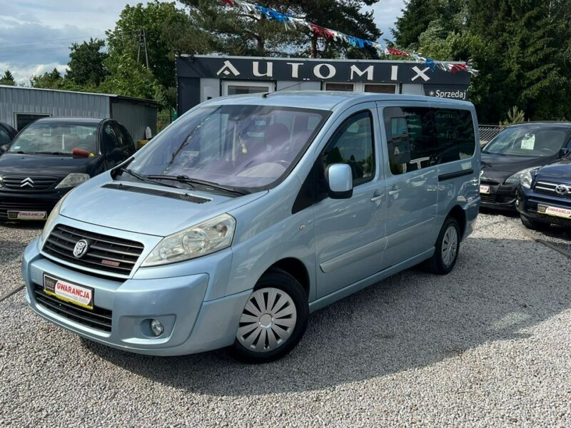 Fiat Scudo -SPRZEDANY- LONG!! 2,0HDI 136KM ,2xdrzwi,Panorama,!8Os GWARANCJA II (2007-)