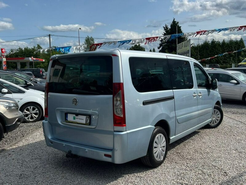 Fiat Scudo -SPRZEDANY- LONG!! 2,0HDI 136KM ,2xdrzwi,Panorama,!8Os GWARANCJA II (2007-)