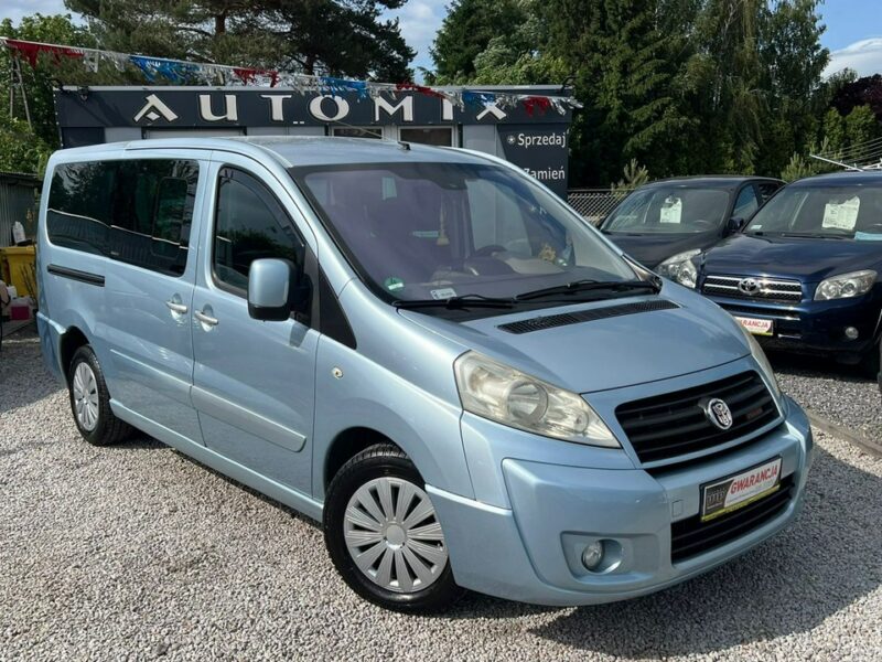 Fiat Scudo -SPRZEDANY- LONG!! 2,0HDI 136KM ,2xdrzwi,Panorama,!8Os GWARANCJA II (2007-)