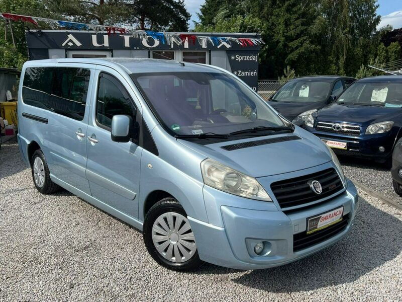 Fiat Scudo -SPRZEDANY- LONG!! 2,0HDI 136KM ,2xdrzwi,Panorama,!8Os GWARANCJA II (2007-)