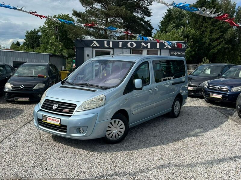 Fiat Scudo -SPRZEDANY- LONG!! 2,0HDI 136KM ,2xdrzwi,Panorama,!8Os GWARANCJA II (2007-)
