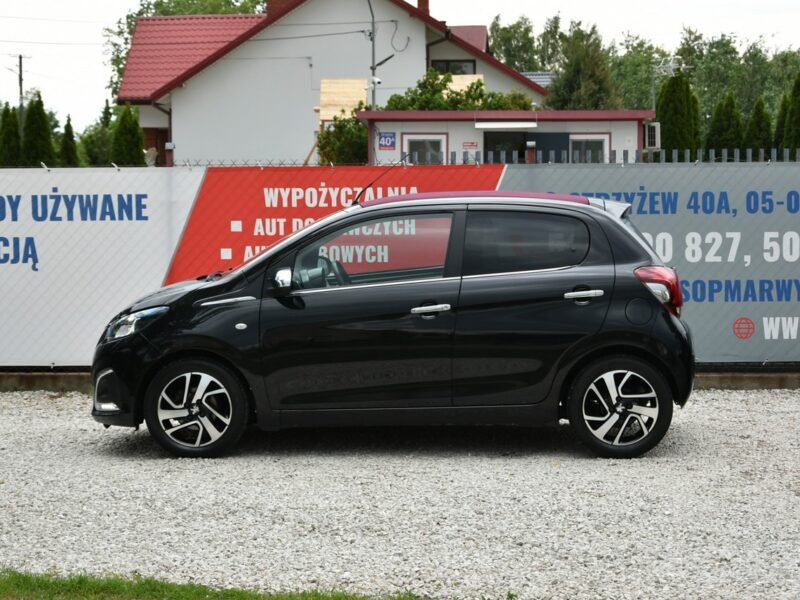 Peugeot 108 1.2 BENZYNA 82KM 2015r. Climatronic fallDach Tablet LED isofix Kamera