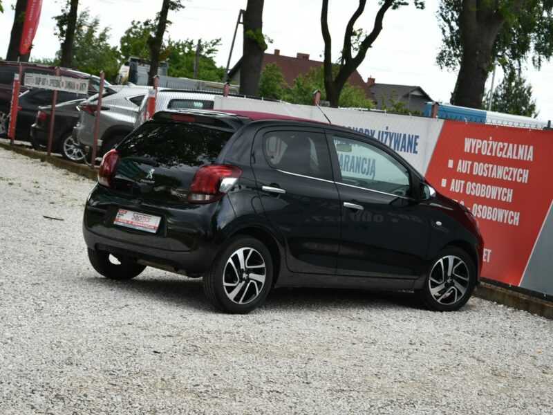 Peugeot 108 1.2 BENZYNA 82KM 2015r. Climatronic fallDach Tablet LED isofix Kamera