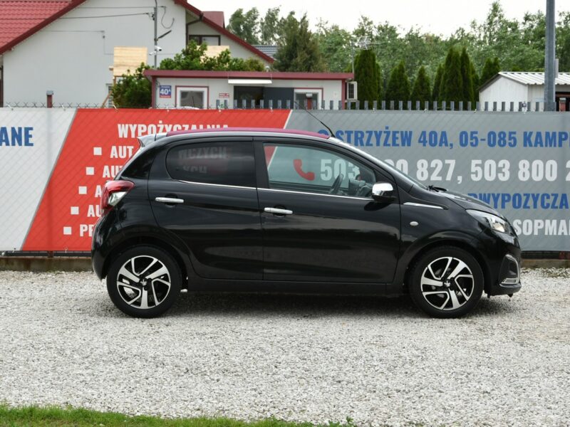 Peugeot 108 1.2 BENZYNA 82KM 2015r. Climatronic fallDach Tablet LED isofix Kamera