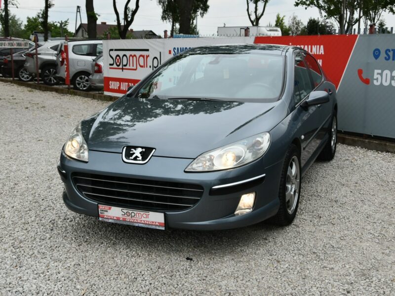 Peugeot 407 2.0 16v BENZYNA 136KM 2004r. Climatronic TEMPOMAT alufelgi czujniki