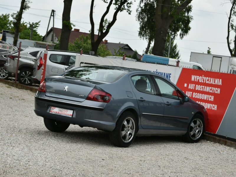 Peugeot 407 2.0 16v BENZYNA 136KM 2004r. Climatronic TEMPOMAT alufelgi czujniki
