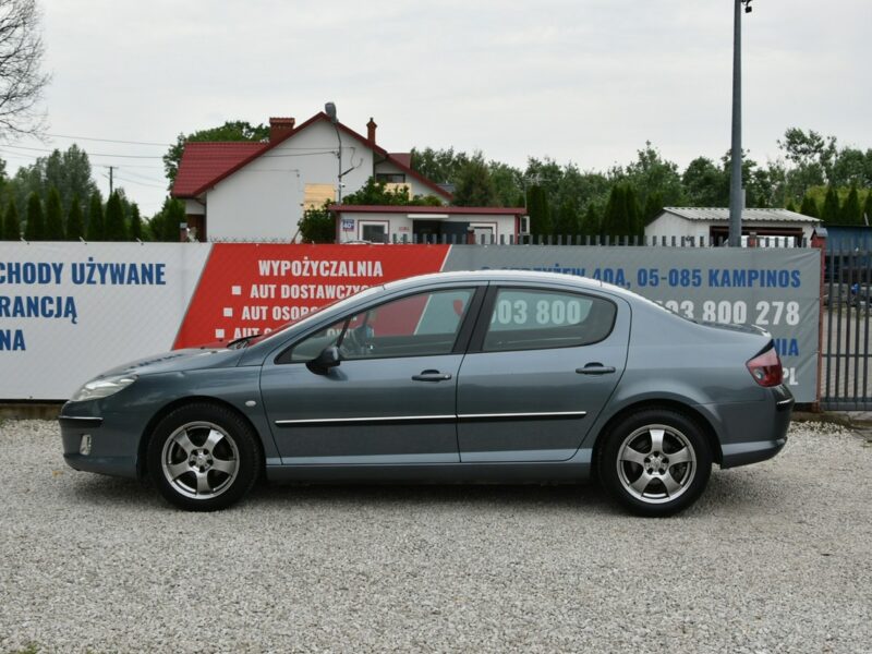 Peugeot 407 2.0 16v BENZYNA 136KM 2004r. Climatronic TEMPOMAT alufelgi czujniki