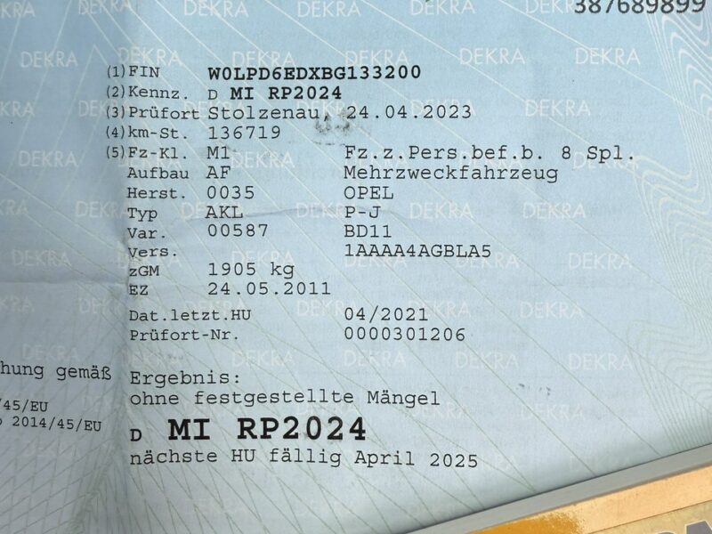 Opel Astra 11r. 1.6 benzyna z Niemiec bezwypadkowa mały przebieg J (2009-2019)