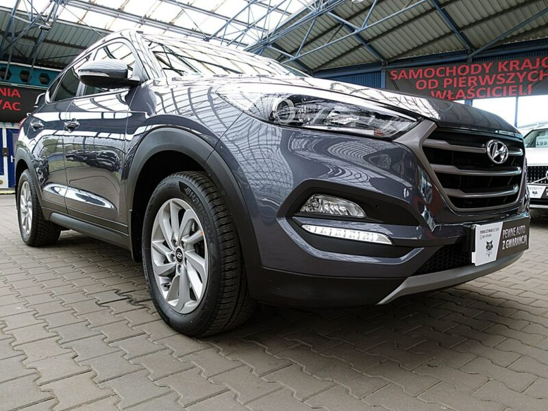 Hyundai Tucson 4x4 177KM Podgrzewana KIER+FOTELE Led GWARANCJA I-wł Kraj Bezwyp F23% III (2015-2020)
