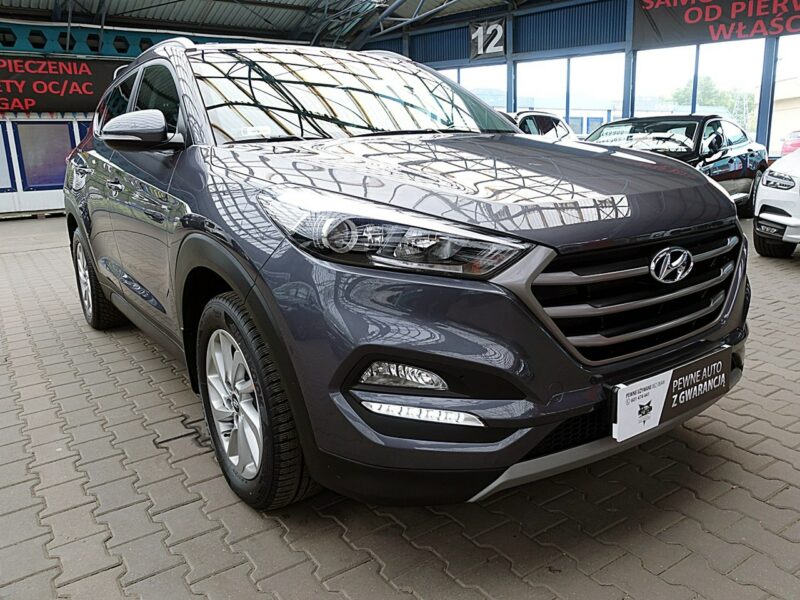 Hyundai Tucson 4x4 177KM Podgrzewana KIER+FOTELE Led GWARANCJA I-wł Kraj Bezwyp F23% III (2015-2020)
