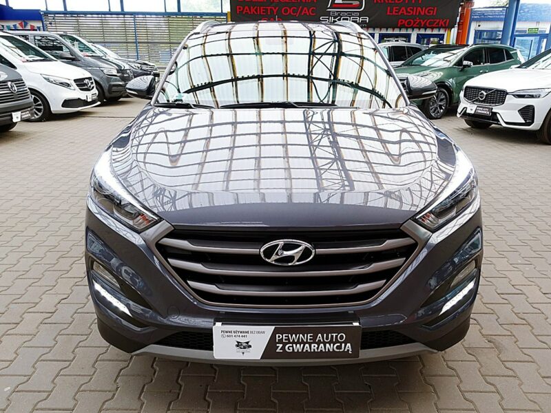 Hyundai Tucson 4x4 177KM Podgrzewana KIER+FOTELE Led GWARANCJA I-wł Kraj Bezwyp F23% III (2015-2020)