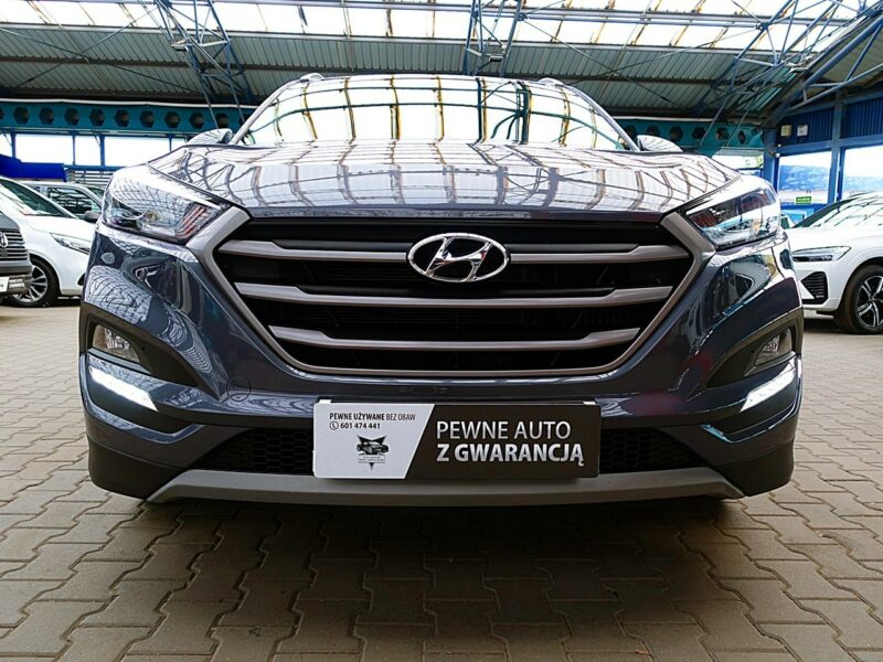 Hyundai Tucson 4x4 177KM Podgrzewana KIER+FOTELE Led GWARANCJA I-wł Kraj Bezwyp F23% III (2015-2020)