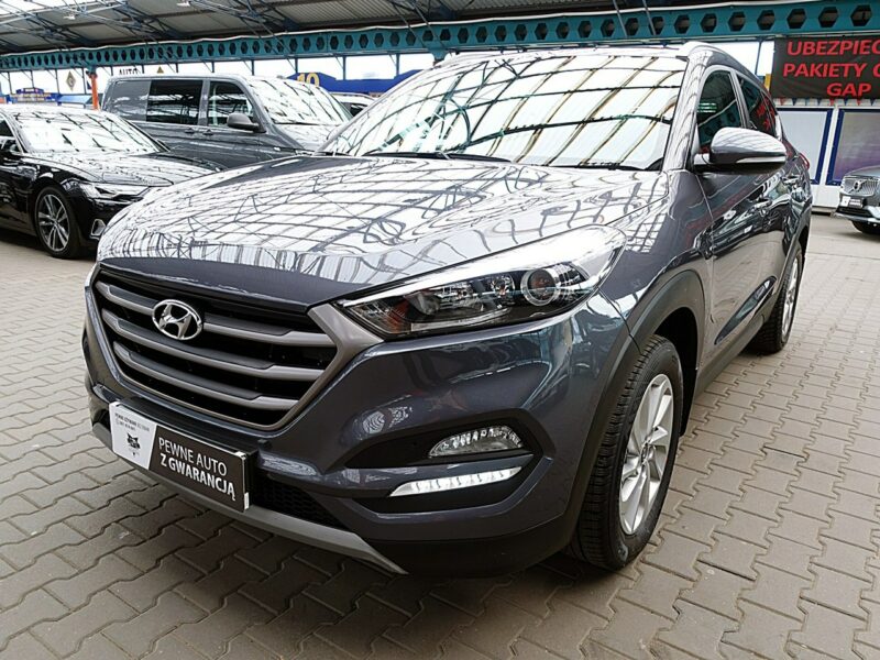 Hyundai Tucson 4x4 177KM Podgrzewana KIER+FOTELE Led GWARANCJA I-wł Kraj Bezwyp F23% III (2015-2020)