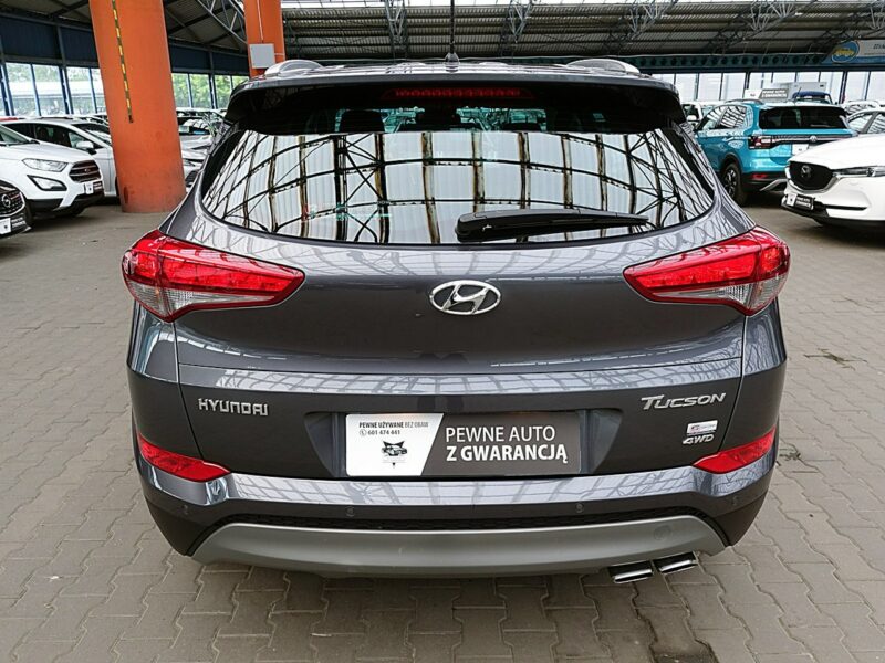 Hyundai Tucson 4x4 177KM Podgrzewana KIER+FOTELE Led GWARANCJA I-wł Kraj Bezwyp F23% III (2015-2020)