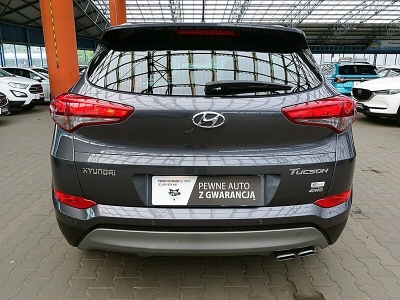 Hyundai Tucson 4x4 177KM Podgrzewana KIER+FOTELE Led GWARANCJA I-wł Kraj Bezwyp F23% III (2015-2020)