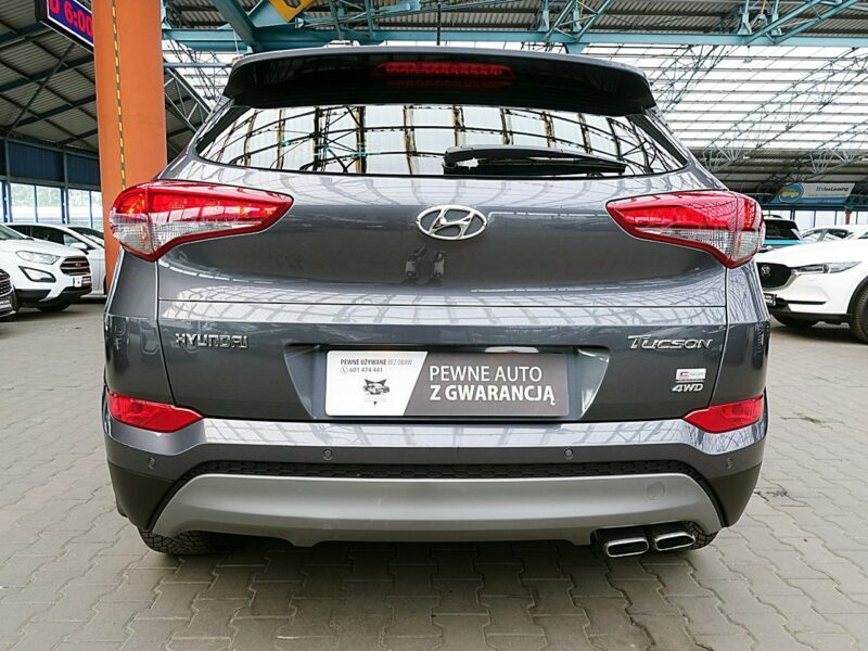 Hyundai Tucson 4x4 177KM Podgrzewana KIER+FOTELE Led GWARANCJA I-wł Kraj Bezwyp F23% III (2015-2020)