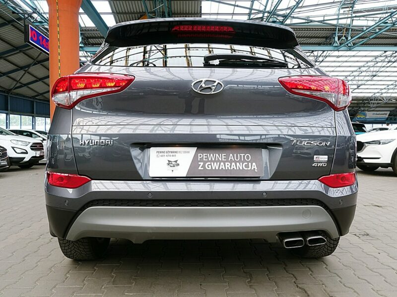 Hyundai Tucson 4x4 177KM Podgrzewana KIER+FOTELE Led GWARANCJA I-wł Kraj Bezwyp F23% III (2015-2020)