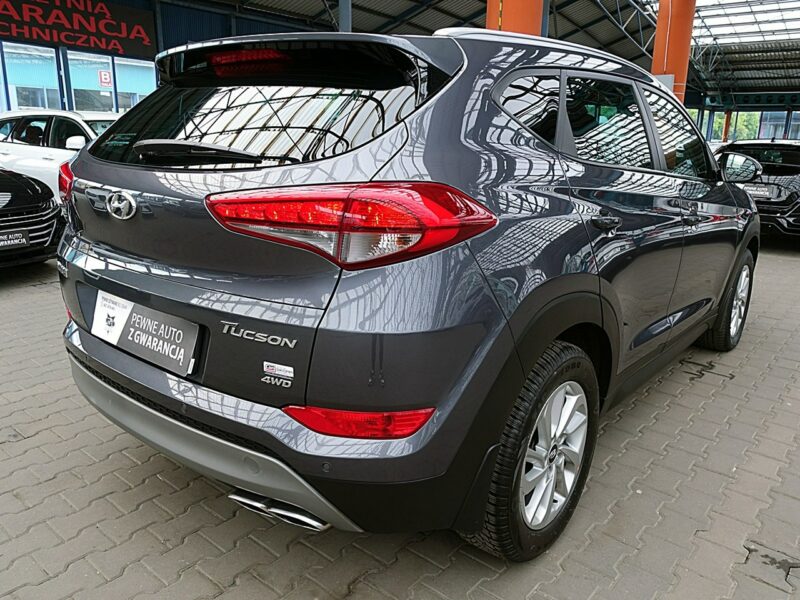 Hyundai Tucson 4x4 177KM Podgrzewana KIER+FOTELE Led GWARANCJA I-wł Kraj Bezwyp F23% III (2015-2020)