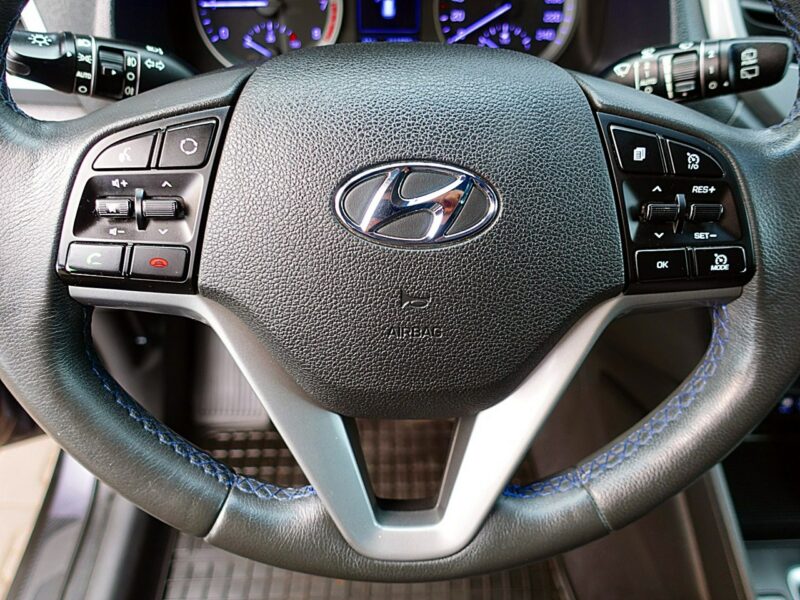 Hyundai Tucson 4x4 177KM Podgrzewana KIER+FOTELE Led GWARANCJA I-wł Kraj Bezwyp F23% III (2015-2020)