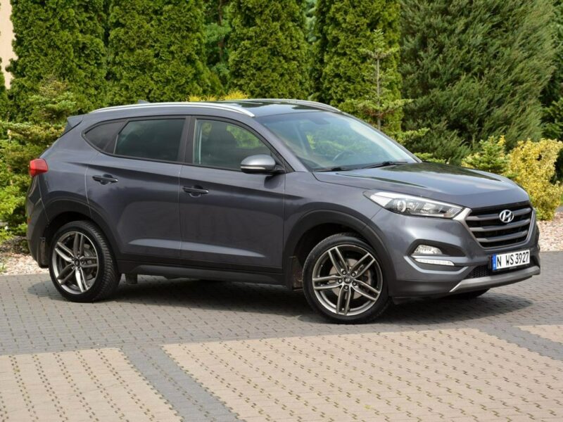Hyundai Tucson 1.6T(177KM) Ledy Navi Kamera ALU19 Nowe opony ASO Hyundai III (2015-2020)