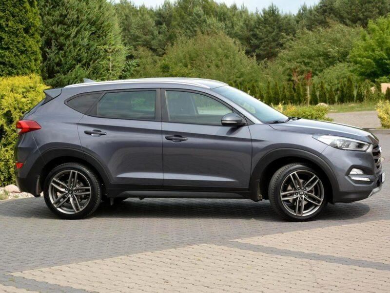 Hyundai Tucson 1.6T(177KM) Ledy Navi Kamera ALU19 Nowe opony ASO Hyundai III (2015-2020)