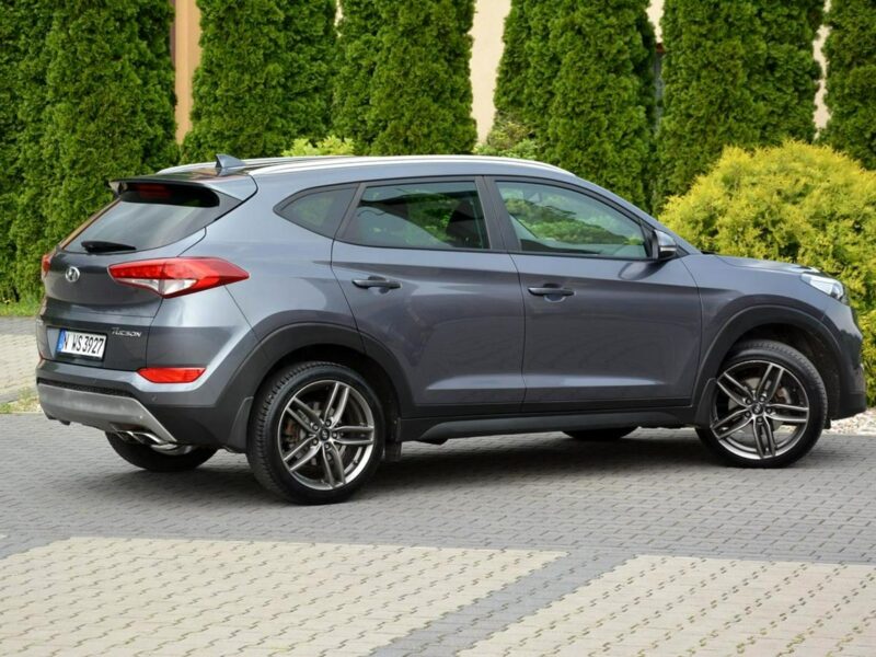 Hyundai Tucson 1.6T(177KM) Ledy Navi Kamera ALU19 Nowe opony ASO Hyundai III (2015-2020)