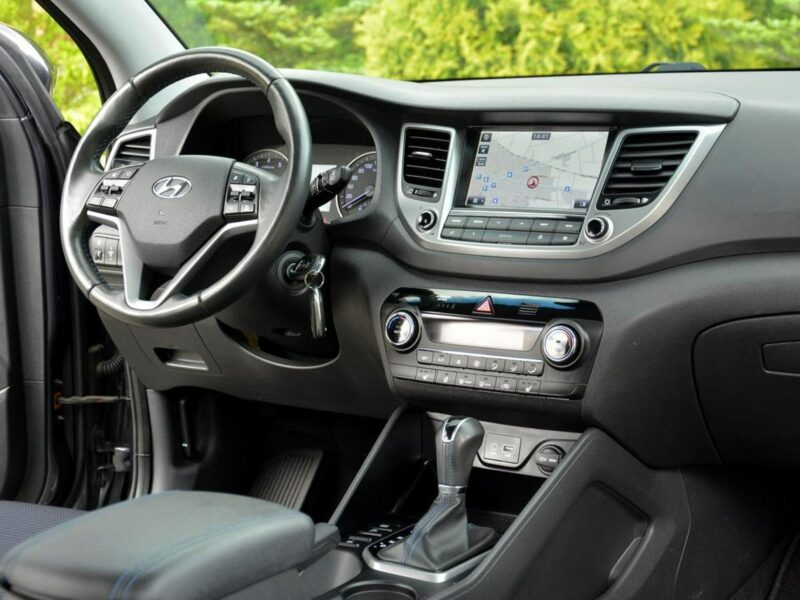 Hyundai Tucson 1.6T(177KM) Ledy Navi Kamera ALU19 Nowe opony ASO Hyundai III (2015-2020)