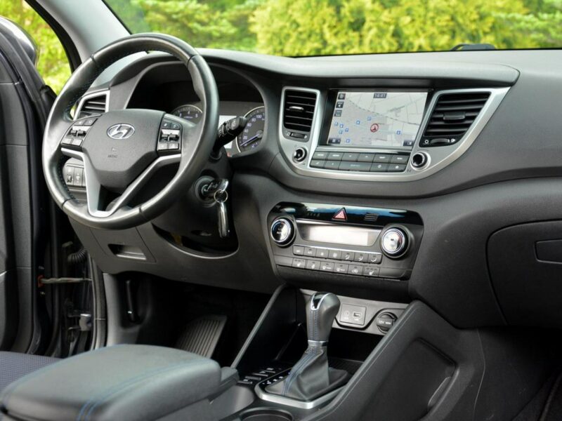 Hyundai Tucson 1.6T(177KM) Ledy Navi Kamera ALU19 Nowe opony ASO Hyundai III (2015-2020)