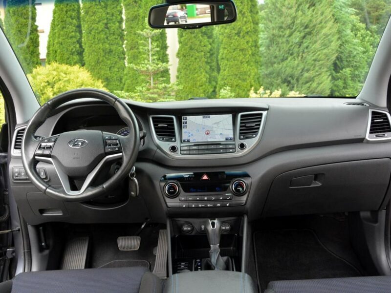Hyundai Tucson 1.6T(177KM) Ledy Navi Kamera ALU19 Nowe opony ASO Hyundai III (2015-2020)
