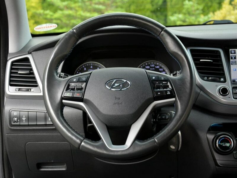Hyundai Tucson 1.6T(177KM) Ledy Navi Kamera ALU19 Nowe opony ASO Hyundai III (2015-2020)