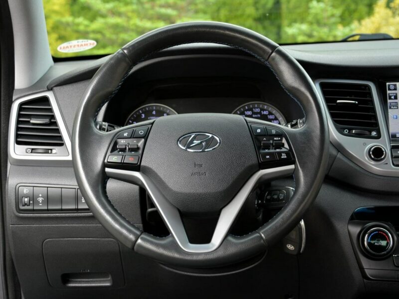 Hyundai Tucson 1.6T(177KM) Ledy Navi Kamera ALU19 Nowe opony ASO Hyundai III (2015-2020)