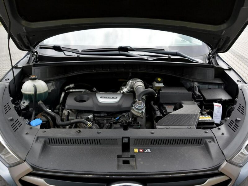 Hyundai Tucson 1.6T(177KM) Ledy Navi Kamera ALU19 Nowe opony ASO Hyundai III (2015-2020)