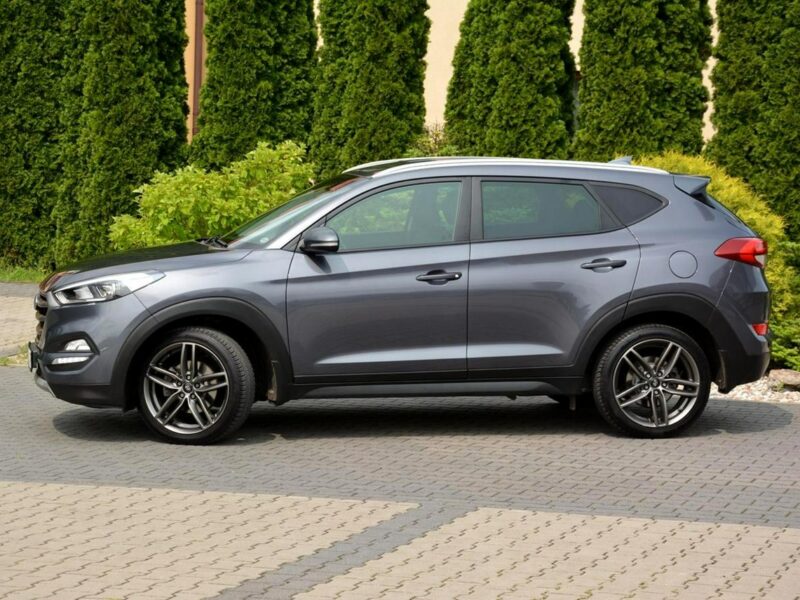Hyundai Tucson 1.6T(177KM) Ledy Navi Kamera ALU19 Nowe opony ASO Hyundai III (2015-2020)