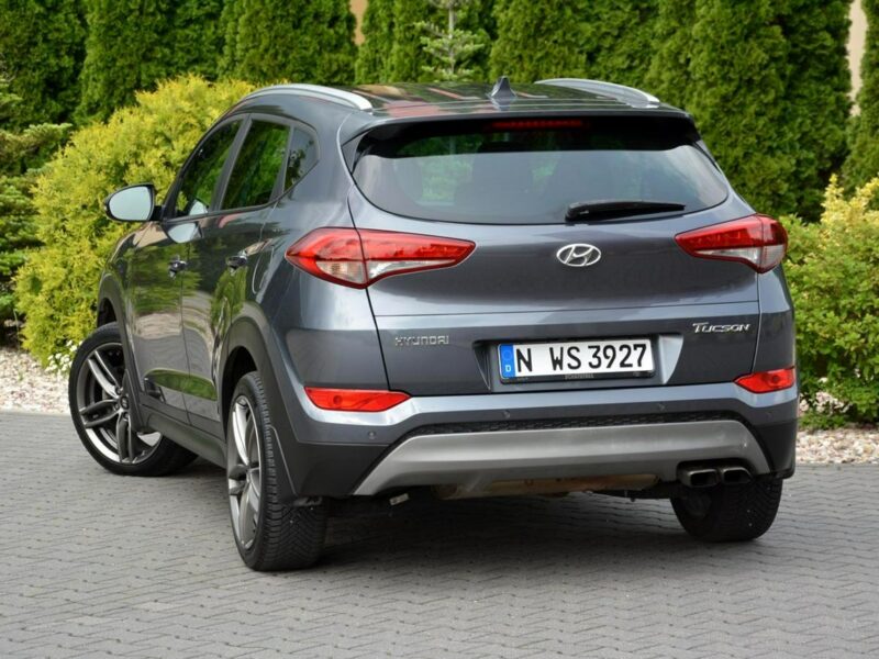 Hyundai Tucson 1.6T(177KM) Ledy Navi Kamera ALU19 Nowe opony ASO Hyundai III (2015-2020)