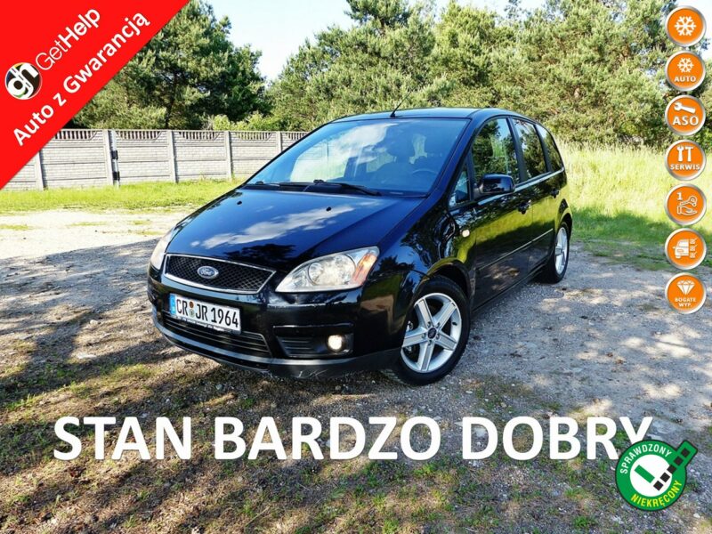 Ford C-Max 1.6 16V*TITANIUM*Climatronic*Pełna Elektryka*Alu*Zadbany*ZOBACZ!!! I (2003-2010)
