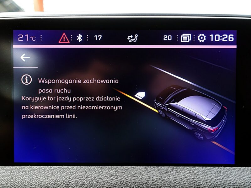Peugeot 3008 GT Line 2,0 180KM AUTOMAT EL.Dach+Skóra GWARANCJA 1wł Bezwyp Kraj F23% II (2016-)
