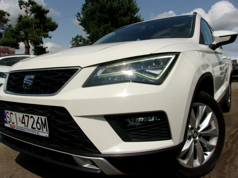 Seat Ateca Klimatronic 2-strefowy, PDC, Kamera cofania, Nawgiacja
