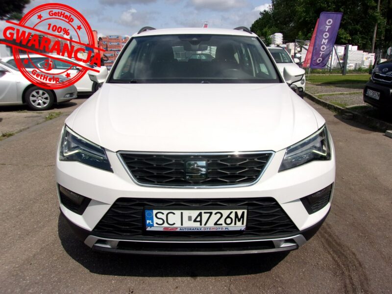 Seat Ateca Klimatronic 2-strefowy, PDC, Kamera cofania, Nawgiacja
