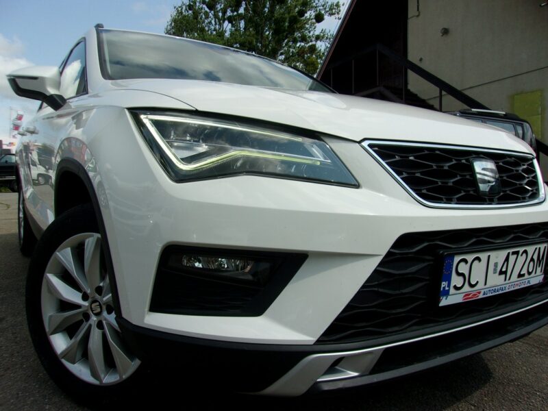 Seat Ateca Klimatronic 2-strefowy, PDC, Kamera cofania, Nawgiacja