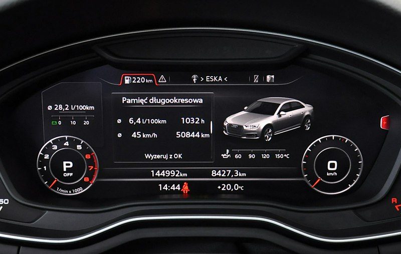 Audi A4 35TFSI 150KM Stronic S-line Virtual B&O Tempomat B9 (2015-)