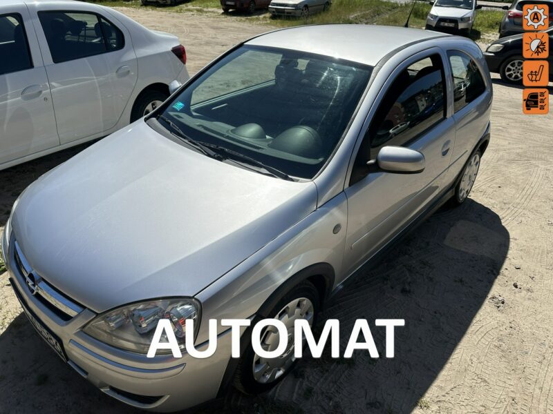 Opel Corsa Automat, klimatronik, benzyna 1,2 podgrz. fotele, isofix, zadbany C (2000-2006)